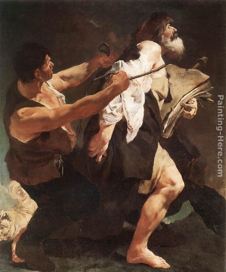 St James Brought to Martyrdom painting - Giovanni Battista Piazzetta St James Brought to Martyrdom art painting
